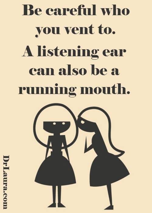 Image result for a listening ear can also be a running mouth