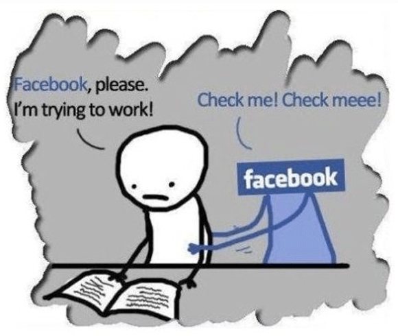 Checking Facebook