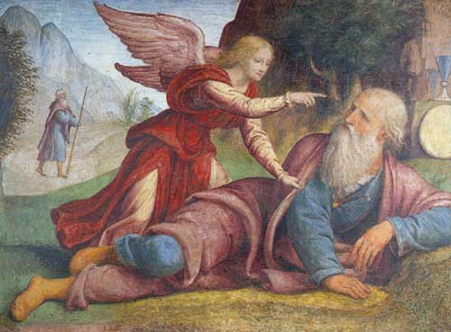 eljiah and the angel