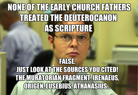 early church fathers meme