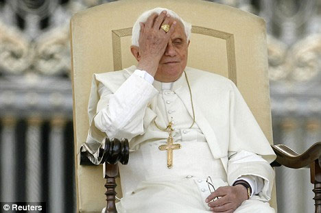 Pope Facepalm