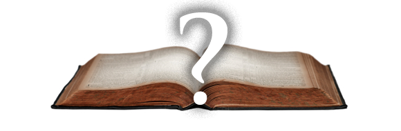 Bible Question Mark