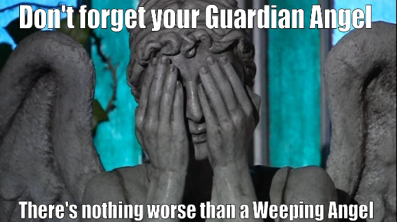 Weeping Guardian Angel