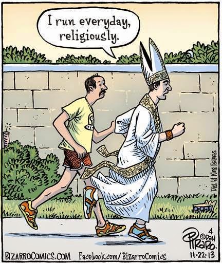 Running-religiously